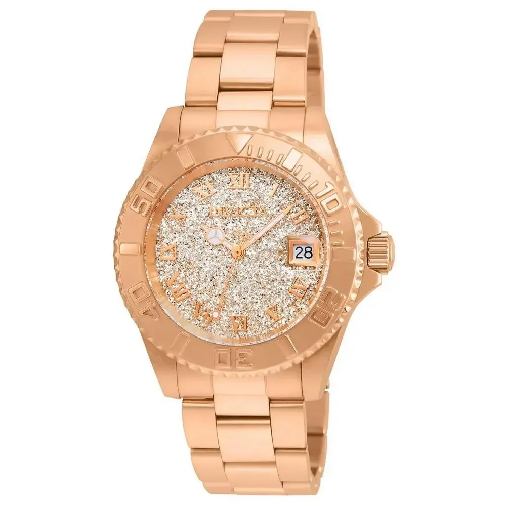 NWT Invicta 22708 Angel | 3-Hand | Rose Gold | Women's Watch